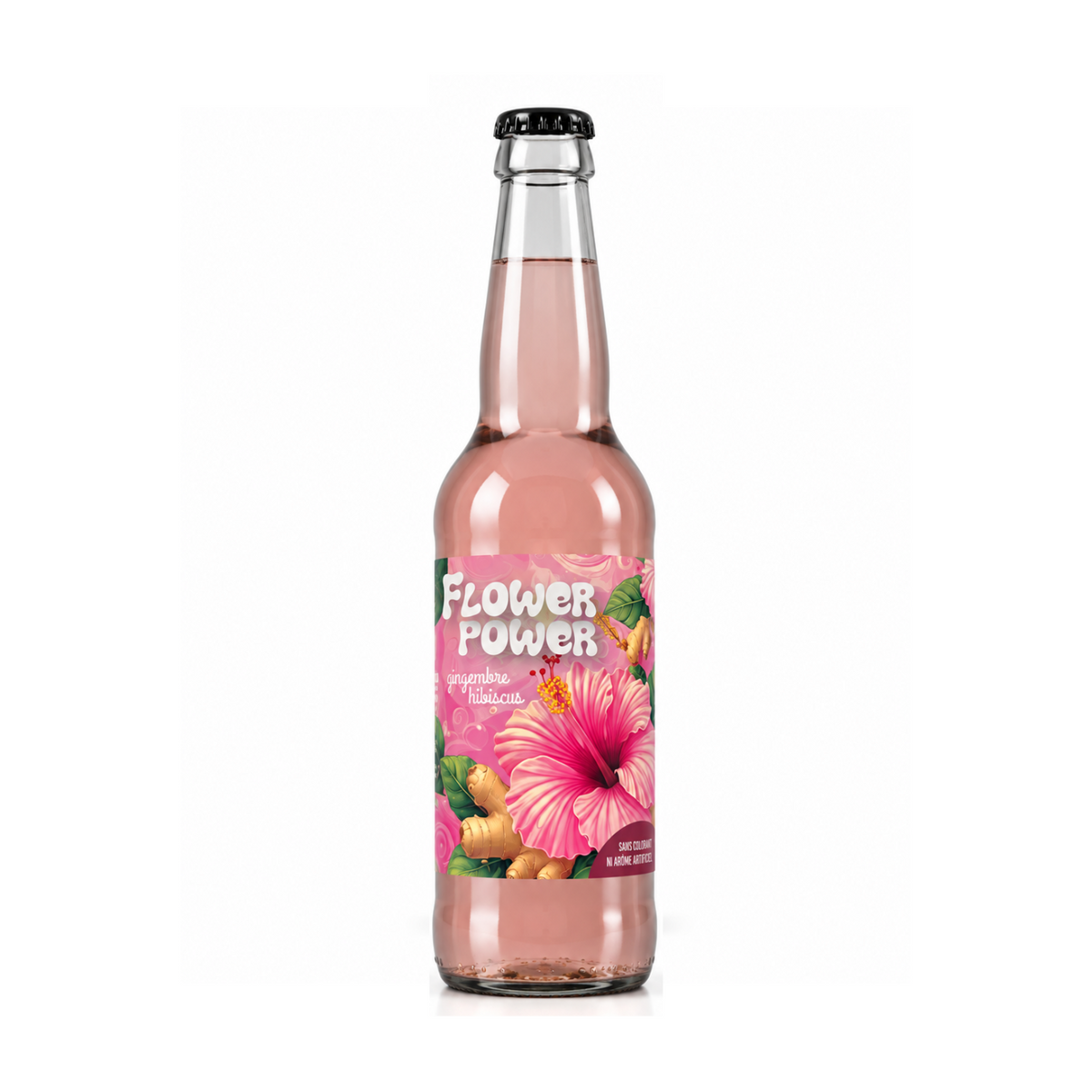 Ginger Beer Flower Power 33cl - Brasserie Galilée