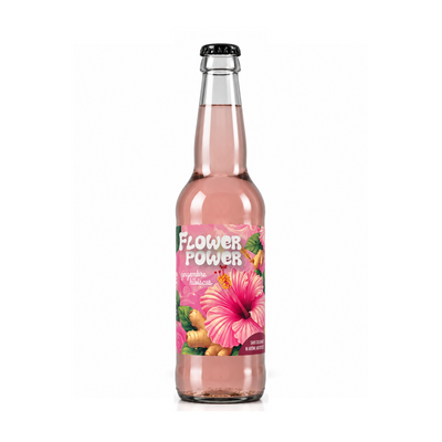 Ginger Beer Flower Power 33cl - Brasserie Galilée