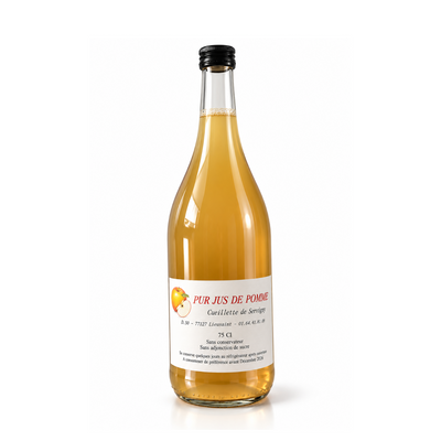 Jus de Pomme 75cl - Cueillette de Servigny