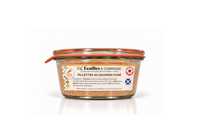 Rillettes au Saumon Fumé 180g - Ecailles et Compagnies