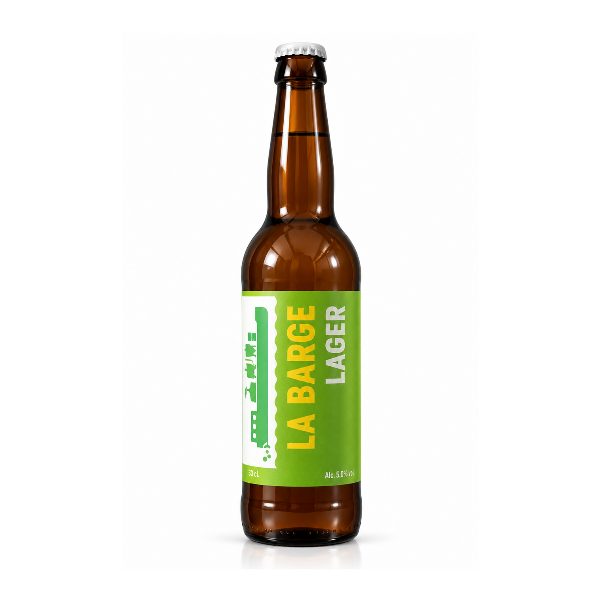 Bière Blonde Lager 33cl - Brasserie La Barge