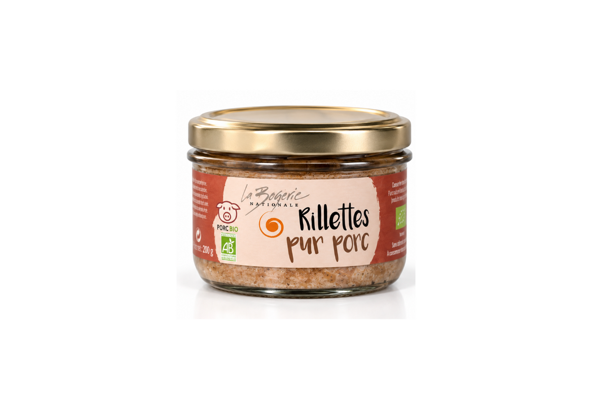Rillettes Pur Porc 200g - Bergerie National