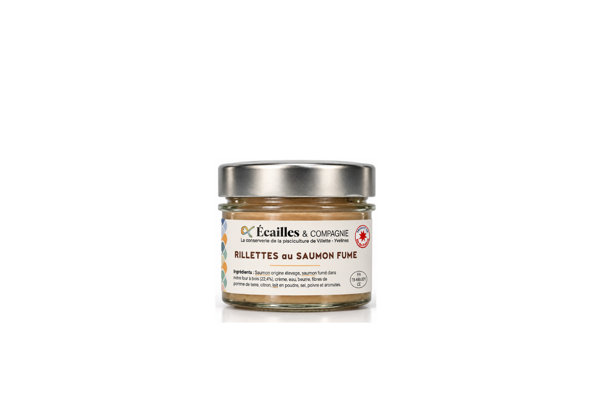 Rillettes de Truite au Saumon Fumé 100g - Ecailles et Compagnies
