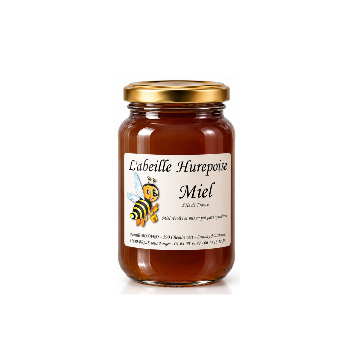 Miel Toutes Fleurs D'été 500g - l'Abeille Hurepoise