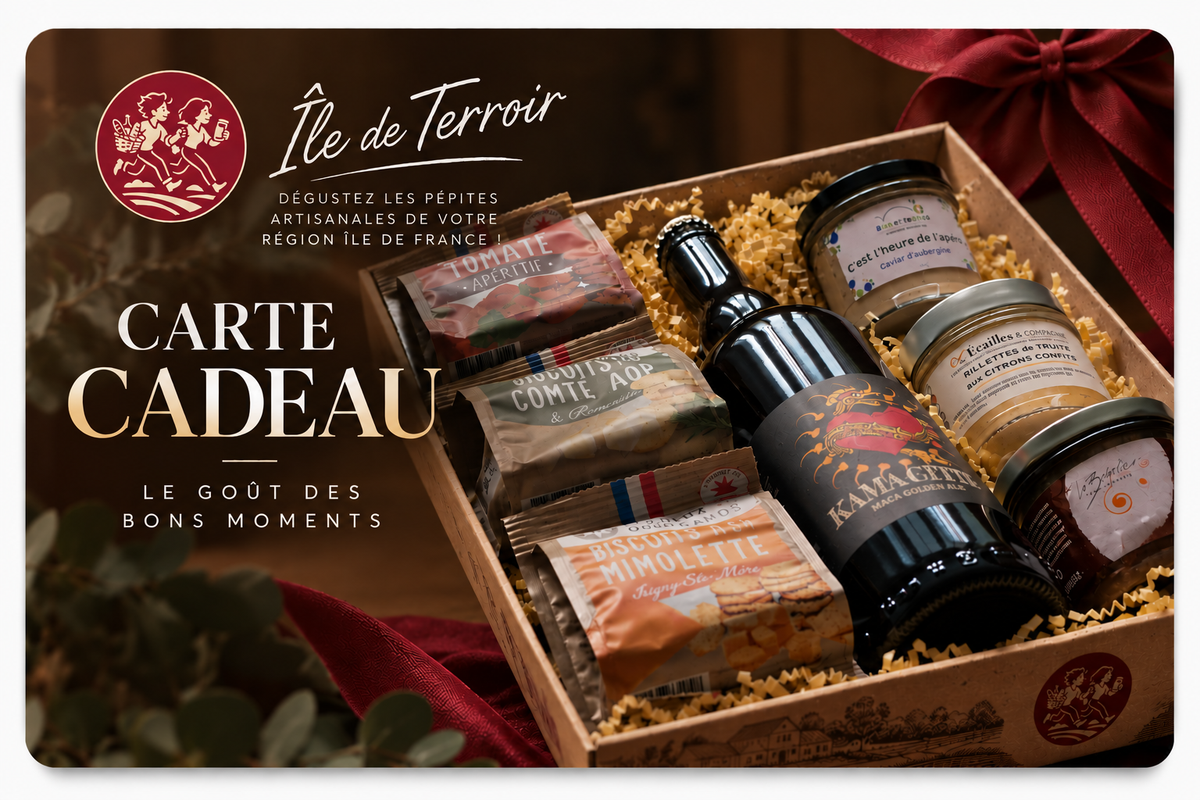 Carte cadeau Île de Terroir – Produits artisanaux d’Île-de-France
