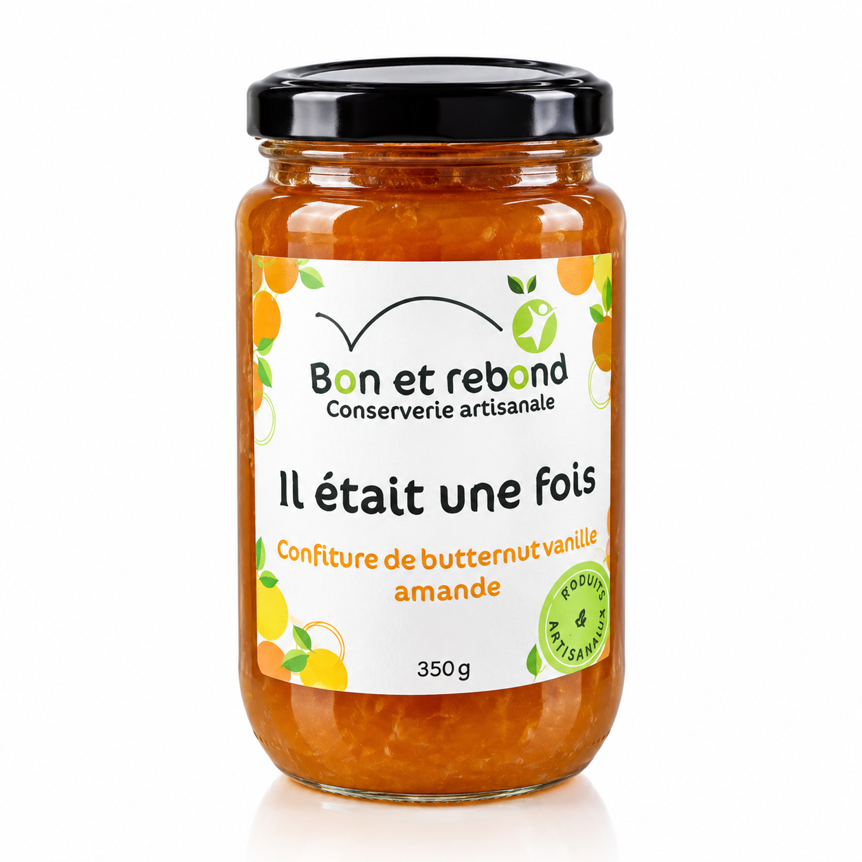 Confiture de Butternut vanille amande