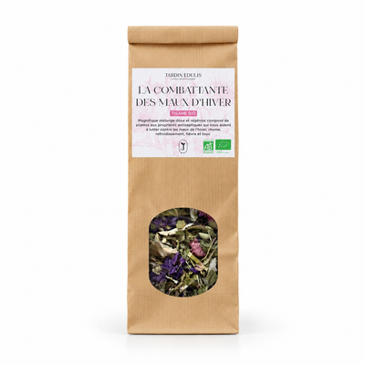 Tisane La Combattante des Maux d'Hiver 20g - Jardin Edulis