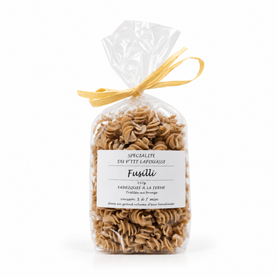 Pâtes Fusilli 250g - Ferme de Lafouasse