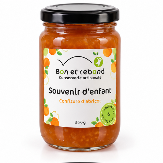 Confiture d'abricot - Bon et Rebond