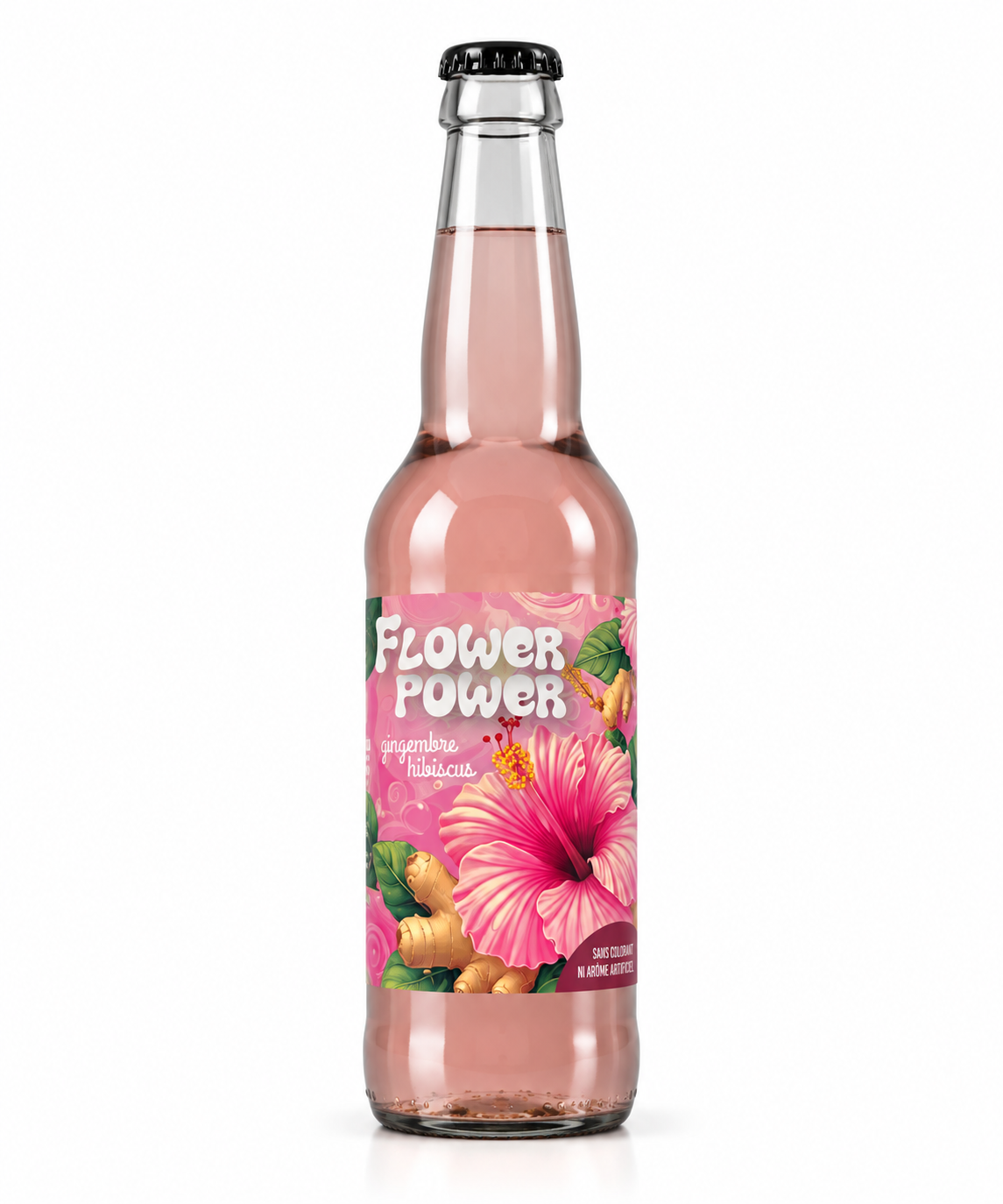 Ginger Beer Flower Power 33cl - Brasserie Galilée