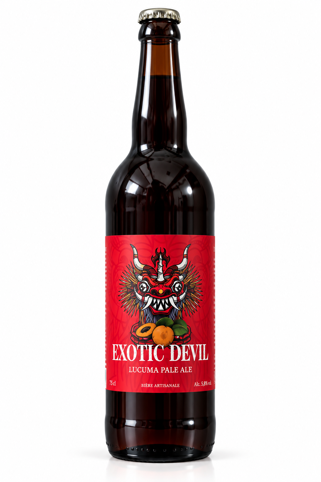 Bière Blonde Exotic Devil 75 cl - Brasserie Galilée