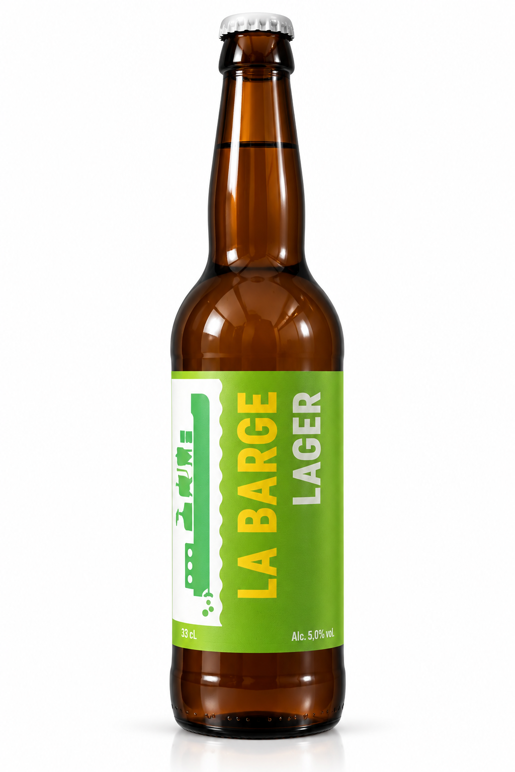 Bière Blonde Lager 33cl - Brasserie La Barge