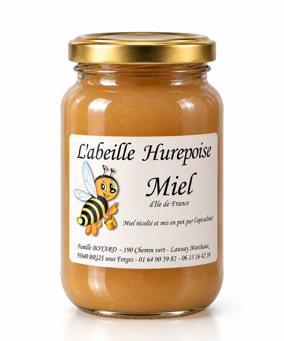 Miel de Forêt 500g - L'abeille Hurepoise