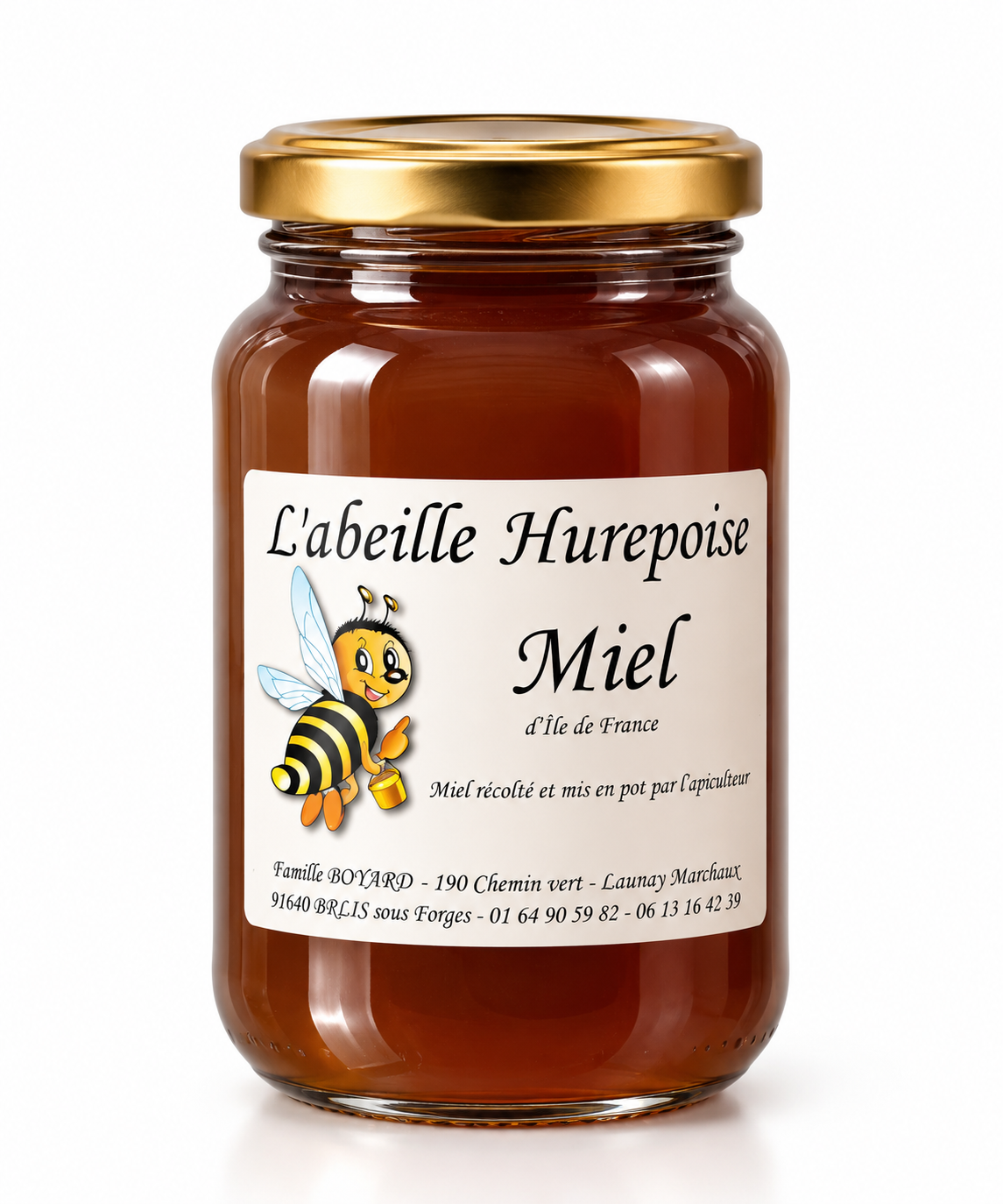 Miel Toutes Fleurs D'été 500g - l'Abeille Hurepoise
