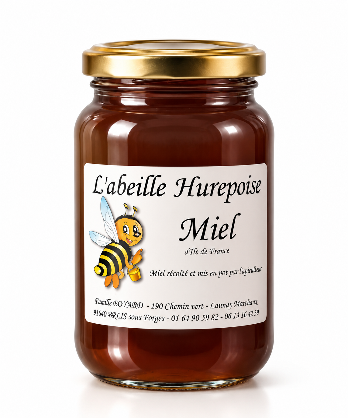 Miel de Châtaignier 500g - l'Abeille Hurepoise