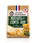 Biscuit au Compté Romarin 30g - Les Deux Gourmands