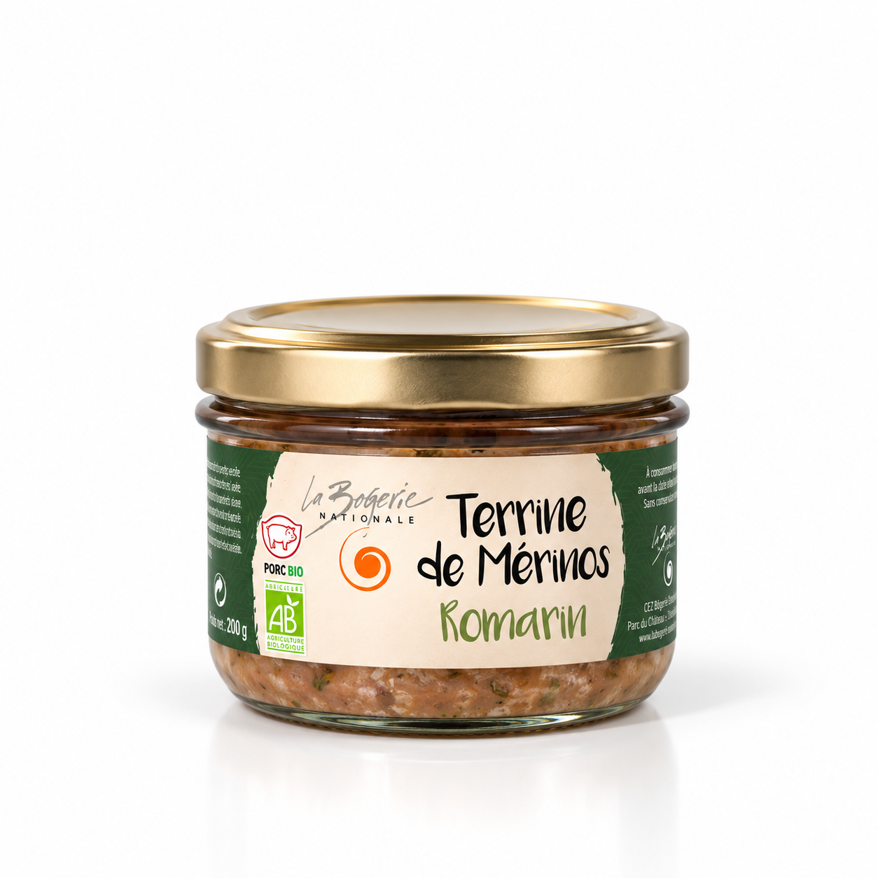 Terrine de Mérinos Romarin 200g - La Bergerie Nationale
