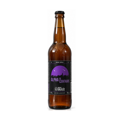 Bière Triple Alpha du Centaure 75cl - Brasserie Galilée